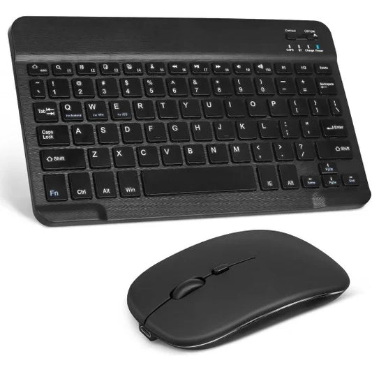 Kablosuz mouse & klavye seti şarj edilebilir Bluetoothlu taşınabilir mouse & keyboard kit