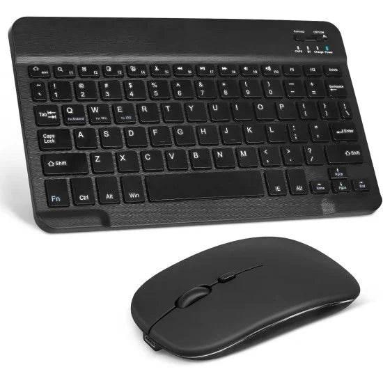 Kablosuz mouse & klavye seti şarj edilebilir bluetoothlu taşınabilir mouse & keyboard kit - G2Z - KolayMagza KM Technology