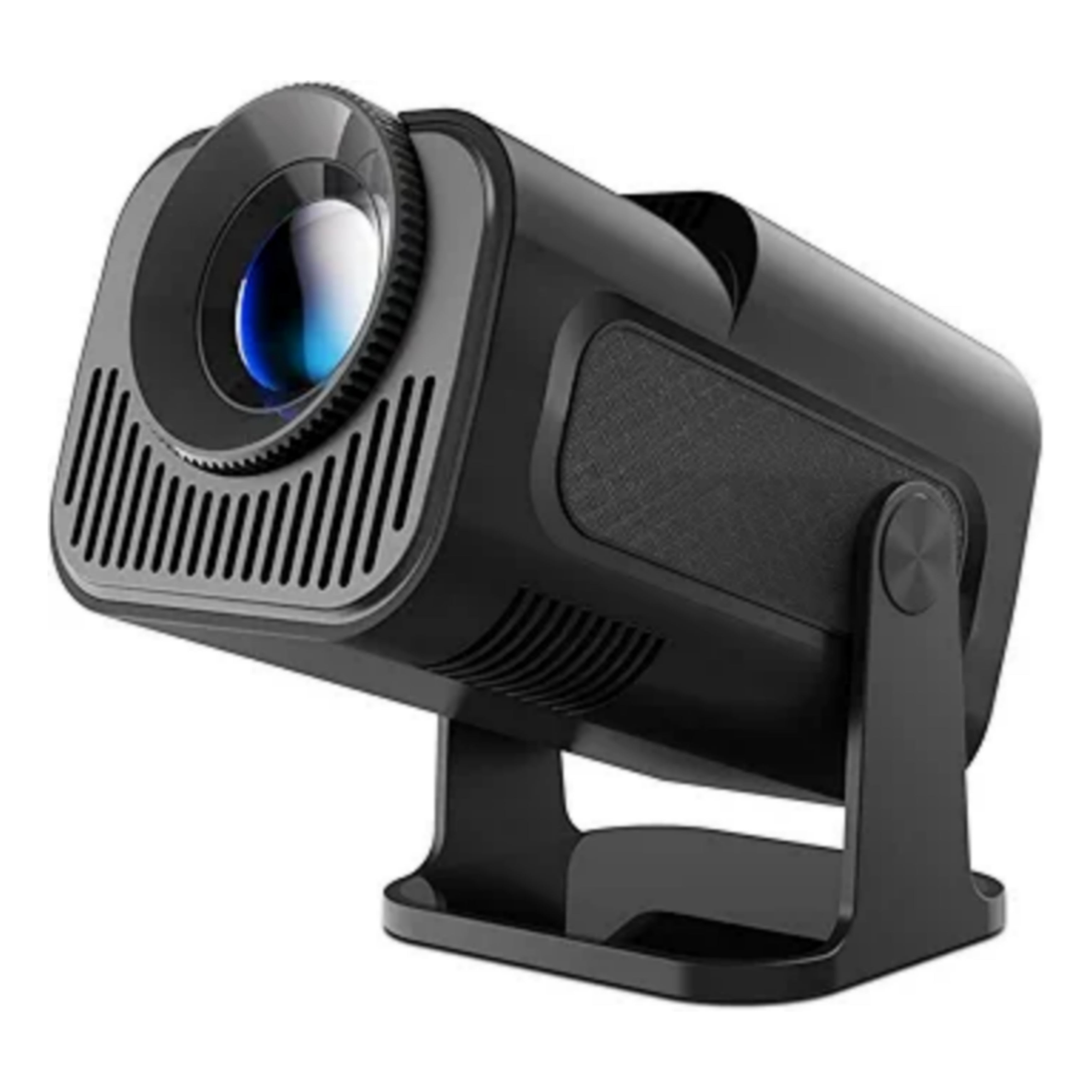 HY320 Mini 4K Destekli Akıllı Taşınabilir Projeksiyon Cihazı - Android 11, Dual WiFi 6, Bluetooth 5.0 Siyah Ev Sineması Ev Tipi Projektör