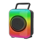 GTS-1867 Flame Light RGB Işıklı Taşınabilir Bluetooth Hoparlör TORİMA