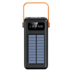 50000 mAh Solar Güneş Enerjili Dahili Kablolar Hızlı Şarj destekli Taşınabilir Powerbank KolayMagza KM Technology - Toptan Telefon Aksesuarları
