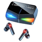M28 TWS Kablosuz Bluetooth 5.3 Oyuncu Kulaklığı - Düşük Gecikmeli Game/Music Çift Modlu, RGB Işıklı Powerbank Özellikli Şarj Kutulu Led Göstergeli POLYGOLD