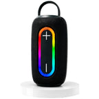 BS-35 Taşınabilir Kablosuz Bluetooth Hoparlör - RGB Işıklı, Mikrofonlu Soundbar Tarzı Speaker Harvox