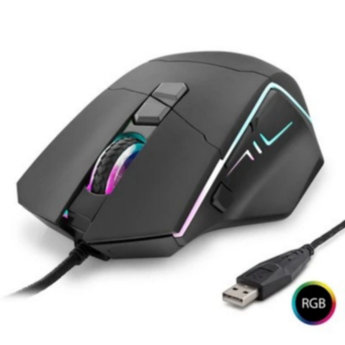 PL-1945 Gaming Pro RGB Işıklı 7 Tuşlu Kablolu Oyuncu Mouse Platoon