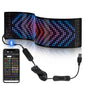 Led matrix panel dijital esnek ekran kumandalı uygulama kontrollü 16×64 pixel 9,2×37,4cm