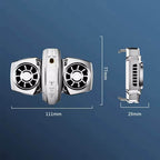 K4a çift fanlı telefon soğutucu | mobile live radyatör | yüksek hızlı soğutma, sessiz fan, oyun ve yayınlar için - G4G - KolayMagza