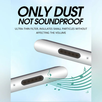 dust sticker universal telefon hoperlör toz önleyici stikeri