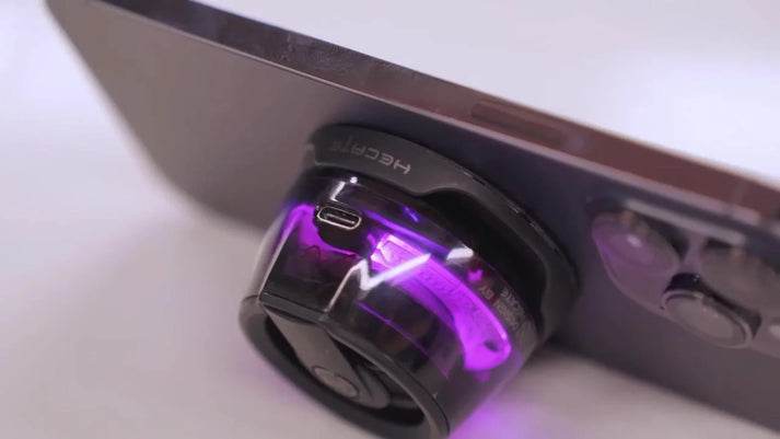 Magnetik mini hoparlör telefon arkasına yapışan wireless speaker d39 - H2Y - KolayMagza