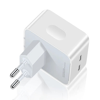aple 50w çift typeC çıkışlı ve typeC to lightning pd kablo şarj seti