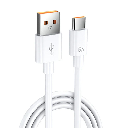 67W 6A turbo hızlı usb typeC şarj ve veri aktarım kablo 1 m