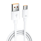 67w 6a turbo hızlı usb typec şarj ve veri aktarım kablo 1 m - S1P - KolayMagza
