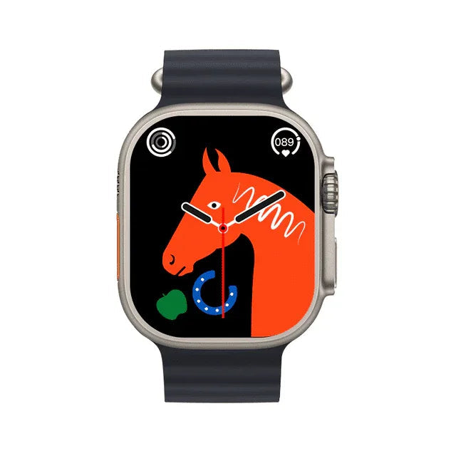 T900 ultra 49mm 2,09” ekranlı akıllı saat – çift kordon, ios & android uyumlu - A1Z - KolayMagza KM Technology