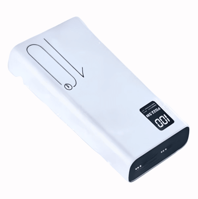 10,000 mah çift usb çıkışlı typec micro girişli 22,50w hızlı şarj destekli powerbank dy-09 - P1S - KolayMagza