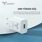 Lc-116 usb çıkışlı şarj başlık 4,1a - S1İA - KolayMagza