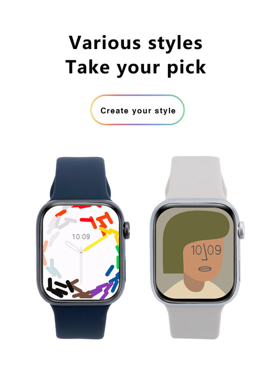 H12 Watch 9 45mm AMOLED Ekran Akıllı Saat - Dahili Hafıza ve Yüksek Performanslı Tasarım