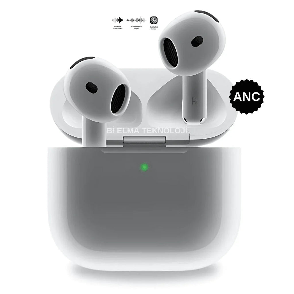 Air 4,nesil anc aktif gürültü engellemeli ios android uyumlu bluetooth kulaklık - B2N - KolayMagza KM Technology