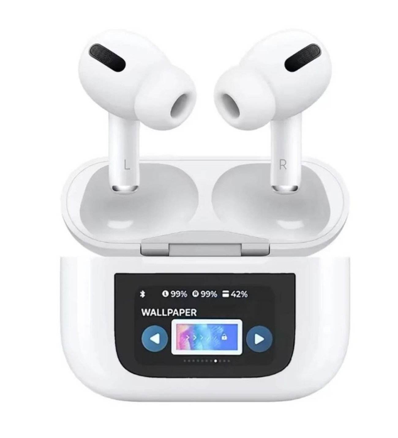 A9/A12 pro ekranlı anc/enc modlu dokunmatik kulak içi bluetooth kulaklık - B2M - KolayMagza