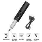 Car araç bluetooth aux 3.5mm kiti android ios uyumlu - G1G - KolayMagza