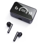 Xaomi Airbods a30s led göstergeli ayna ekranlı powerbank özellikli bluetooth kulaklık - B1K - KolayMagza KM Technology