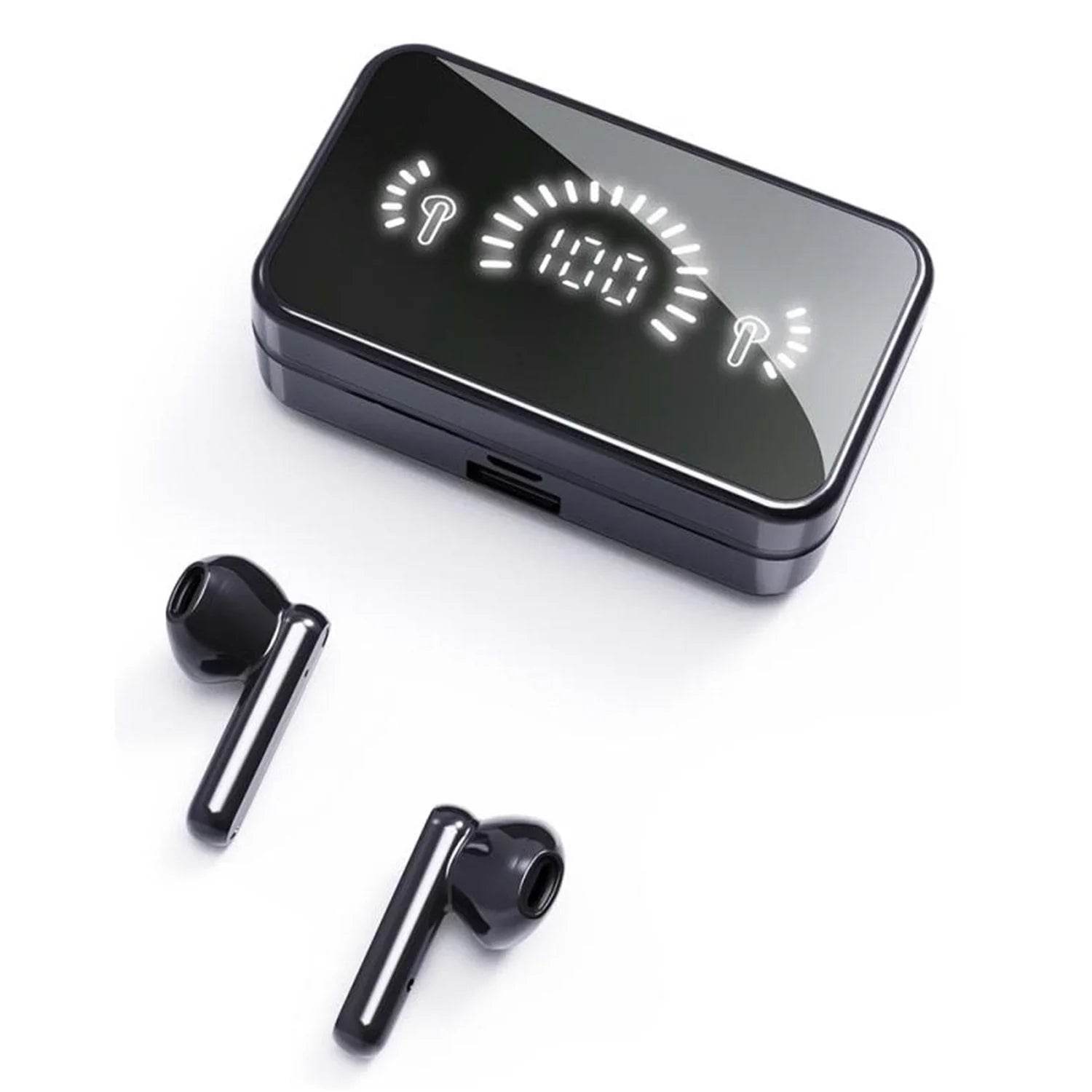 Xaomi airdots a30s led göstergeli ayna ekranlı powerbank özellikli bluetooth kulaklık - B1K - KolayMagza