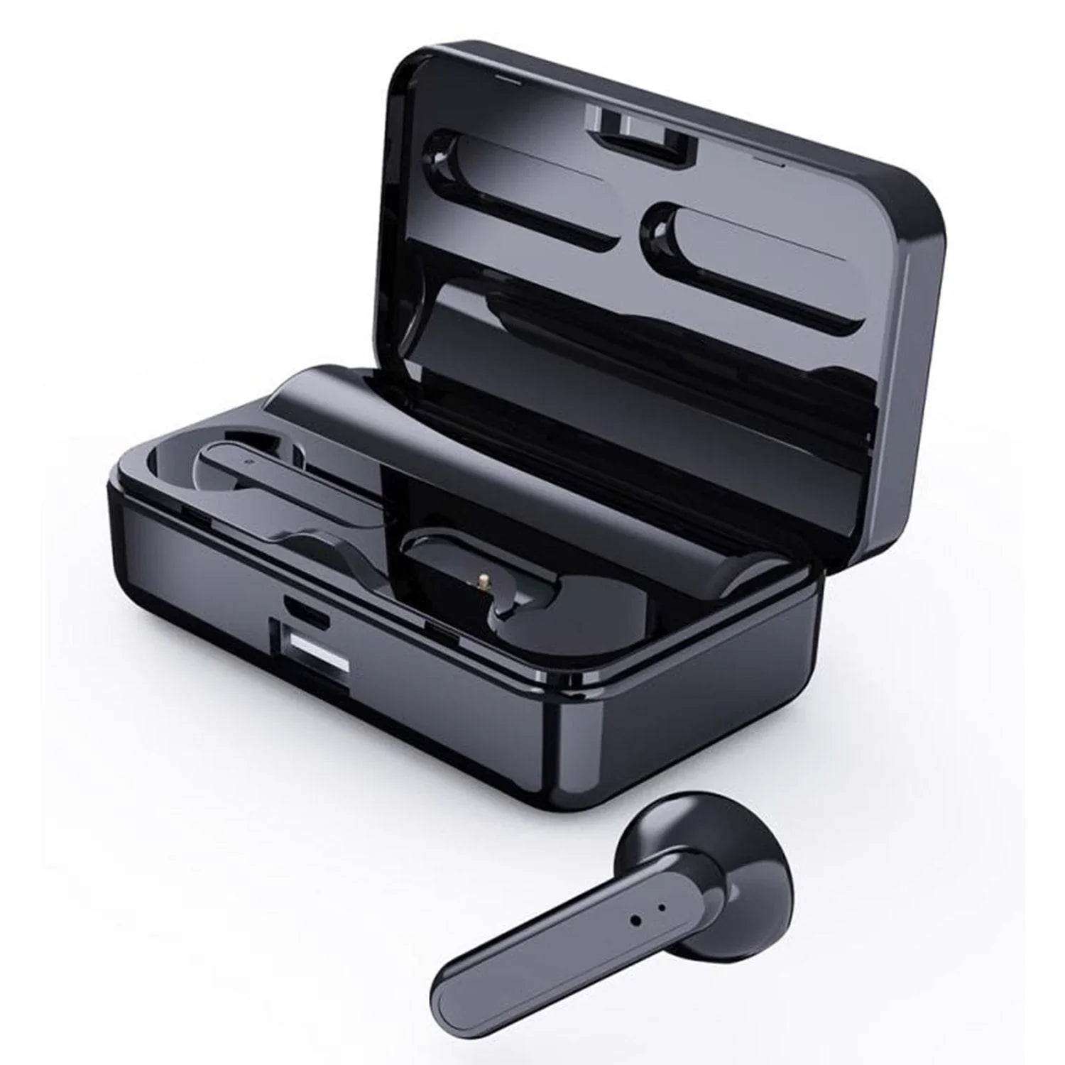 Xaomi airdots a30s led göstergeli ayna ekranlı powerbank özellikli bluetooth kulaklık - B1K - KolayMagza