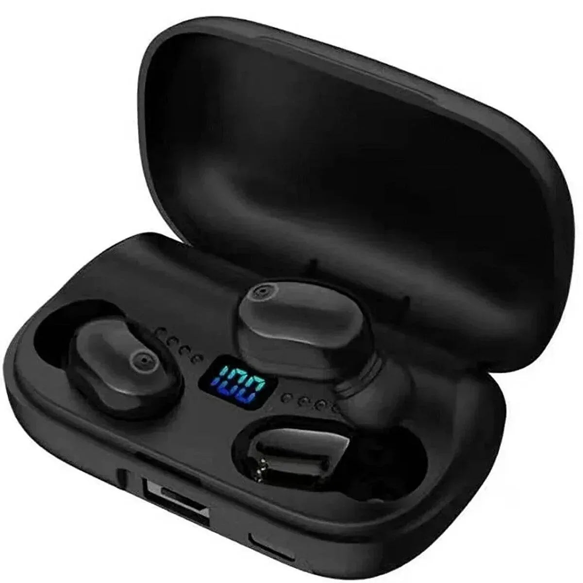 Xaomi earbuds a11s göstergeli dokunmatik ios android uyumlu powerbank özellikli 5,0v bluetooth kulaklık - B1L - KolayMagza KM Technology