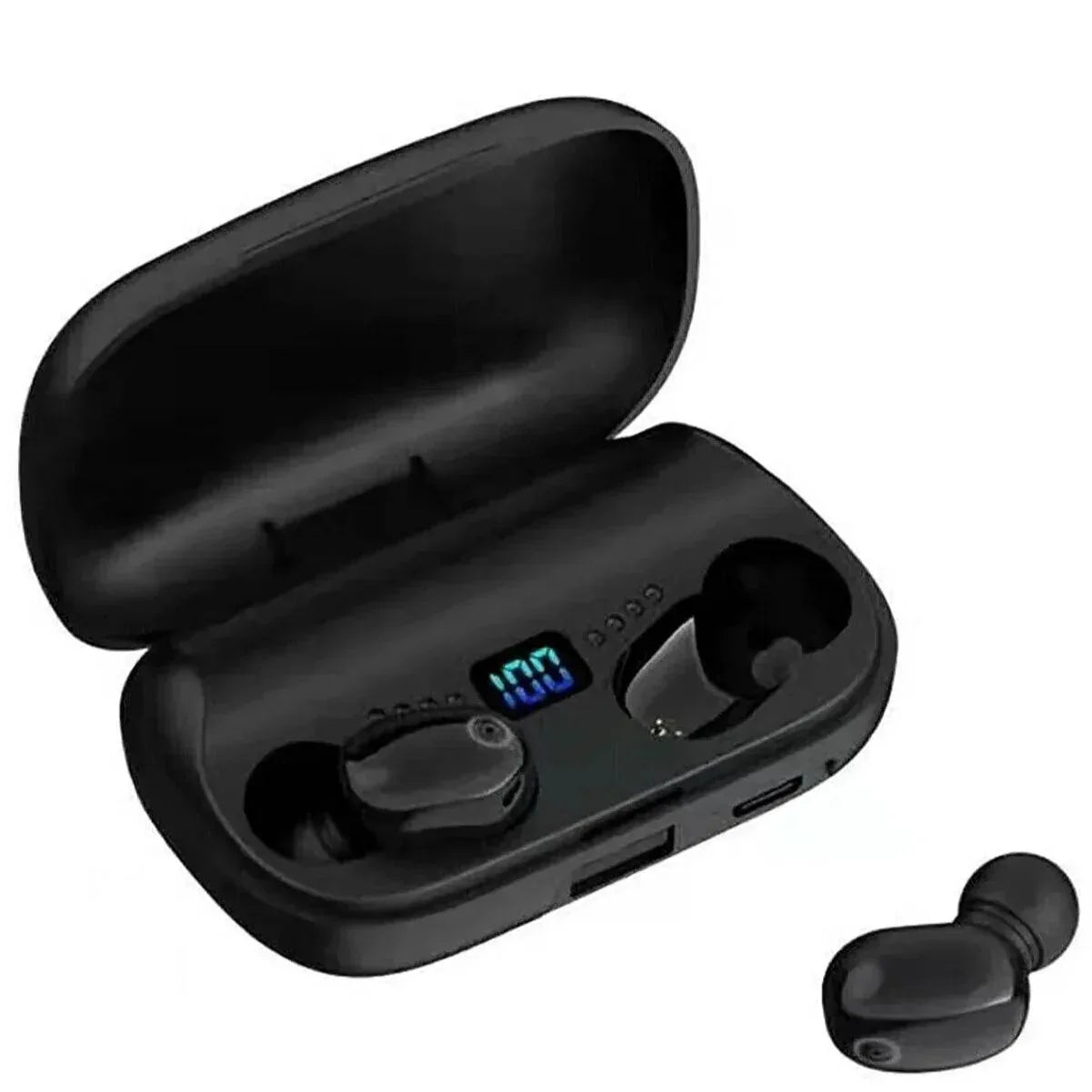 Xaomi earbuds a11s göstergeli dokunmatik ios android uyumlu powerbank özellikli 5,0v bluetooth kulaklık - B1L - KolayMagza KM Technology