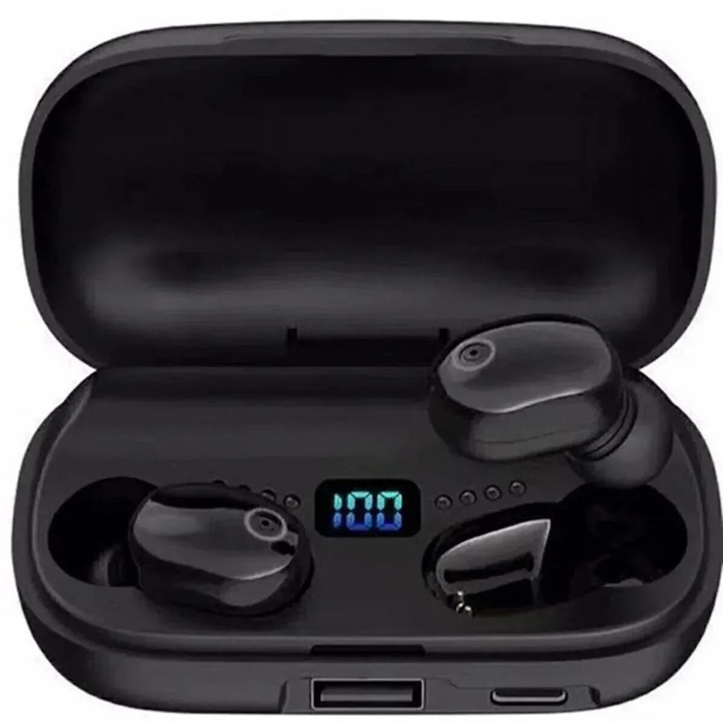 Xaomi earbuds a11s göstergeli dokunmatik ios android uyumlu powerbank özellikli 5,0v bluetooth kulaklık - B1L - KolayMagza KM Technology