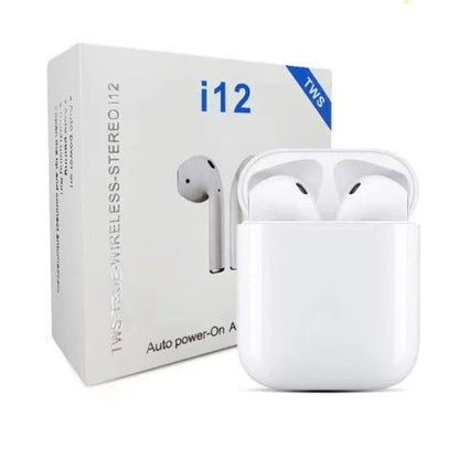 i12 tws mikrofonla dokunmatik ios Android uyumlu bluetooth kulaklık