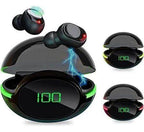 Y80 led ışıklı göstergeli ios android uyumlu 5.0v bluetooth kulaklık - B1Q - KolayMagza