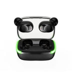 Y60 ışıklı kulak içi ios android uyumlu tuşlu mikrofonlu 5.0v bluetooth kulaklık - B1R - KolayMagza