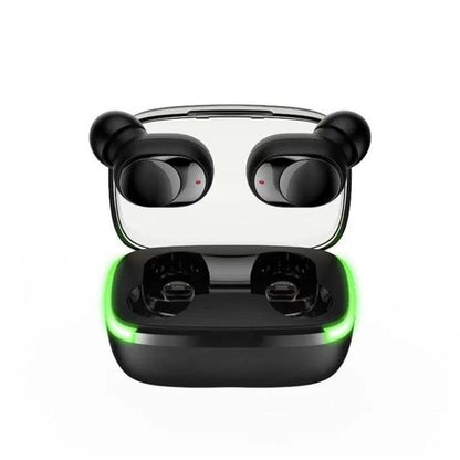 Y60 ışıklı kulak içi ios android uyumlu tuşlu mikrofonlu 5.0v bluetooth kulaklık - B1R - KolayMagza