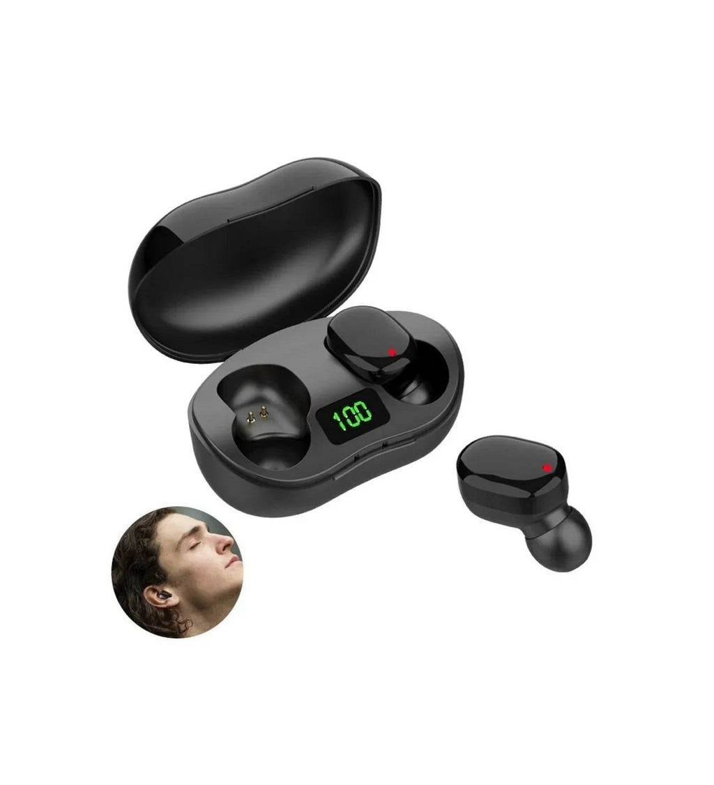 E8s kulak içi dokunmatik ios android uyumlu su geçirmez bluetooth kulaklık - B1W - KolayMagza