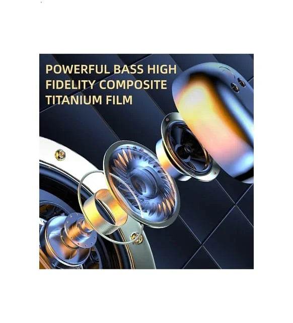 E8s kulak içi dokunmatik ios android uyumlu su geçirmez bluetooth kulaklık - B1W - KolayMagza