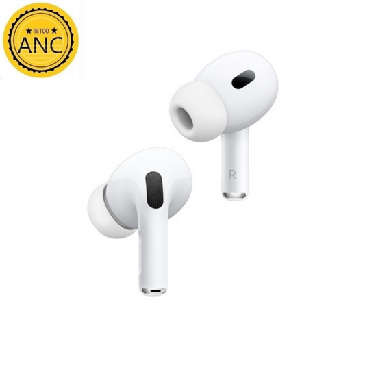 سماعات أذن Apple AirPods Pro2 بتقنية إلغاء الضوضاء بتقنية اللمس وتقنية بلوتوث