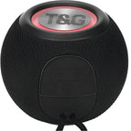 Tg-337 3d stereo su geçirmez rgb led ışıklı 1200mah 5w süper bass fm radyo sd kart usb aux destekli taşınabilir bluetooth hoperlör - H1U - KolayMagza KM Technology