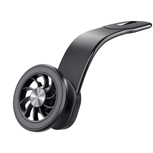 Flexible foldable, magnetic, angle adjustable, in-car phone holder placed on topido - R2I