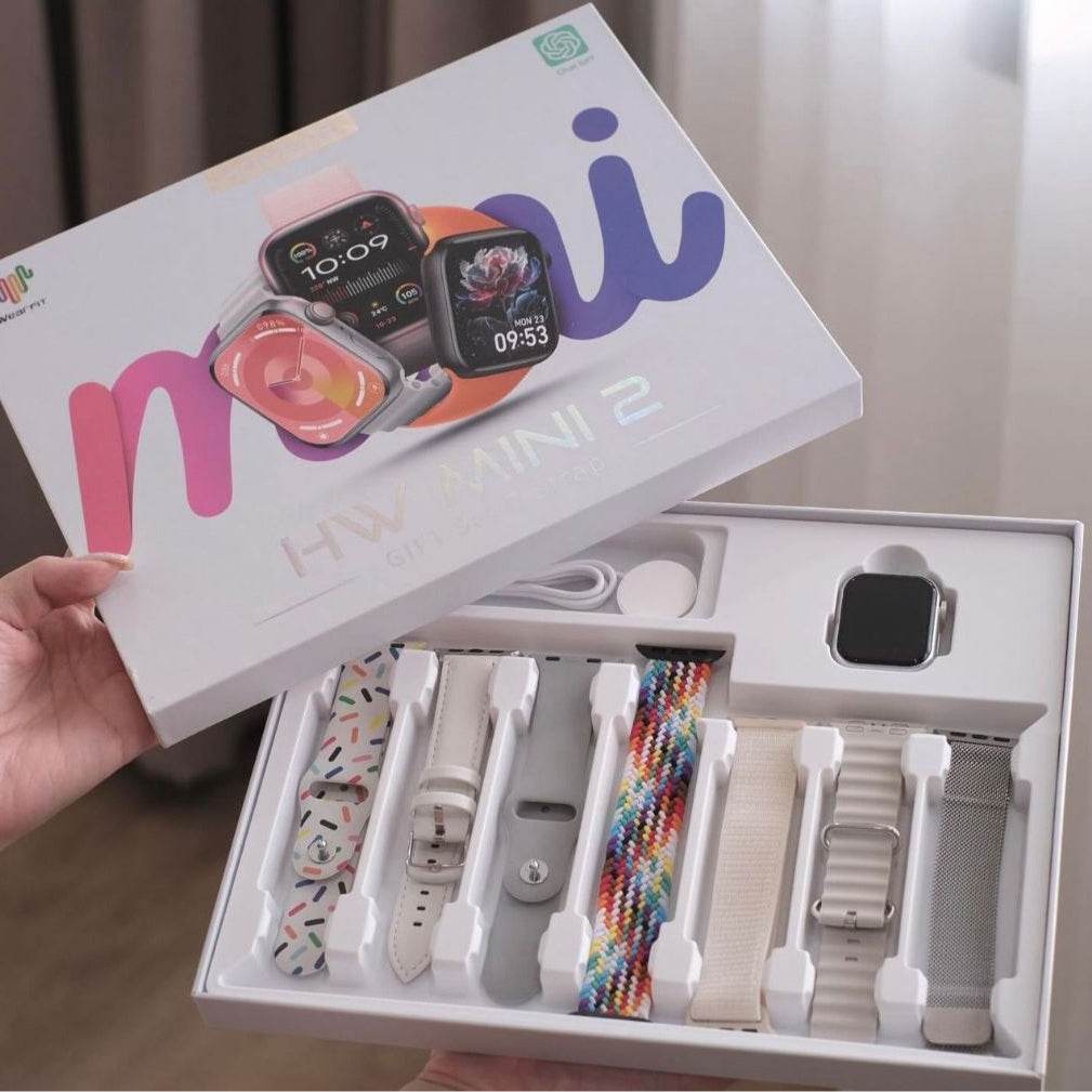 Hw mini2 41mm 1,75 inç chatgbt yapay zeka destekli 7 kordonlu akıllı saat - A2X - KolayMagza