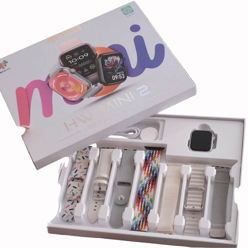 Hw mini2 41mm 1,75 inç chatgbt yapay zeka destekli 7 kordonlu akıllı saat - A2X - KolayMagza
