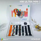 Hw ultra mini 2 41mm 1,75inç ekranlı 7 kordonlu ios android uyumlu akıllı saat - A2Y - KolayMagza KM Technology