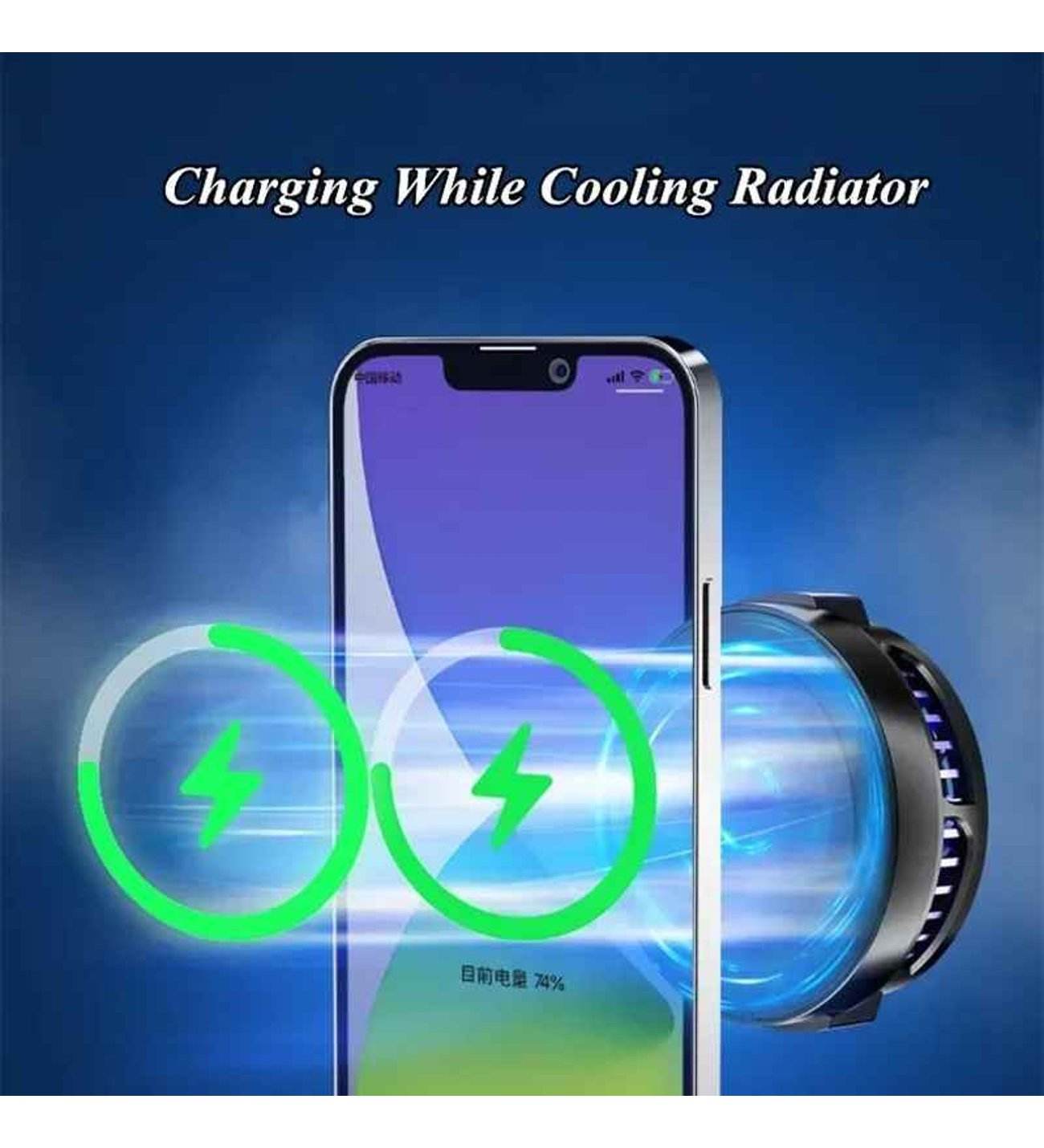 Sl05 tlefon arkasına takılan radyatör soğutucu - G5C - KolayMagza