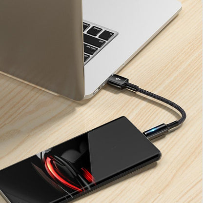 Lk-234 usb typeC 25cm kısa şarj kablosu 3,4A