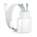 ( 5 adet ) 25w usbc adaptörü ve 1m usbc lightning pd kablo şarj seti