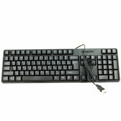 Tj 818 wired usb keyboard | stylish classic design | black color - G3V