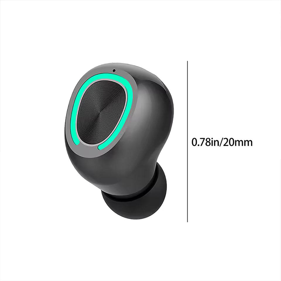 Bq60 kulak içi lastikli dokunmatik hi-fi audio led göstergeli bluetooth kulaklık - B3D - KolayMagza KM Technology