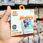 (5 adet) iPhone Uyumlu Temperli Cam Kamera Lens Koruyucu - Şeffaf ve Çizilmeye Dayanıklı Tam Koruma Seti CAMCI