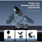 K10a vantuzlu emişli magnetik telefon tutucu ayarlanabilir yükseklikli araç içi torpidoya veya cama takılabilir - R2J - KolayMagza