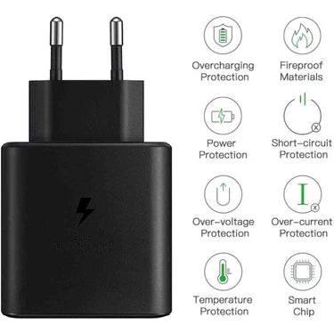 45w typec çıkışlı android uyumlu süper hızlı şarj destekli şarj adaptör başlığı kutusuz - S3P - KolayMagza KM Technology