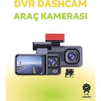 1080p full hd DVR araç içi kayıt dash cam ön arka çift kameralı mikrofonlu - G5W - KolayMagza