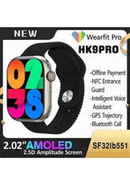 Hk 9 pro amoled 2,02 ekran inç 45mm kordon kilitli akıllı saat - A1T - KolayMagza KM Technology